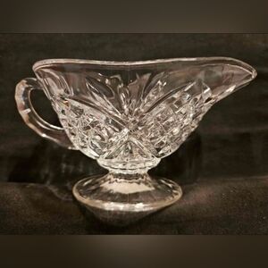 Shannon Crystal Designs of Ireland Pedestal Creamer Hand Crafted Lead Crystal